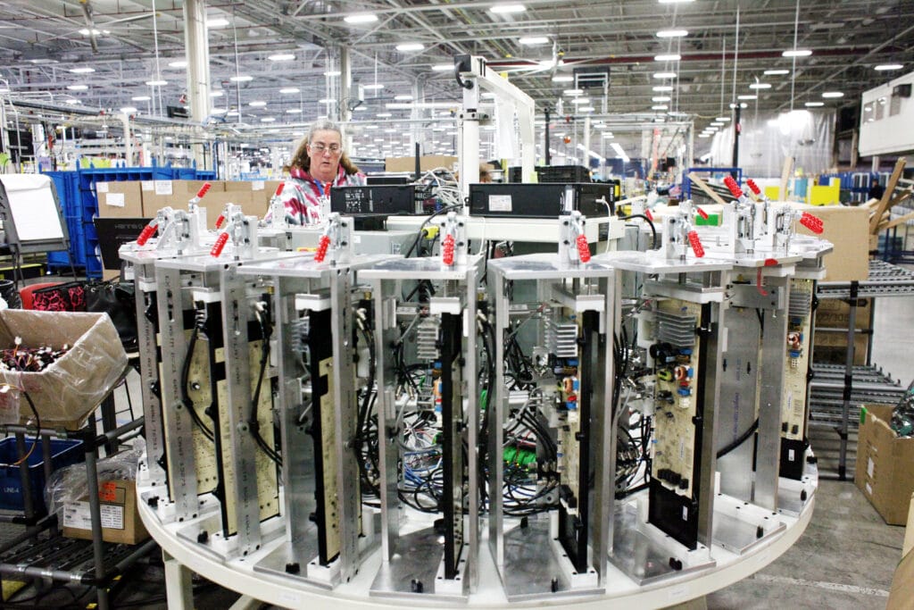 GE Washer production line